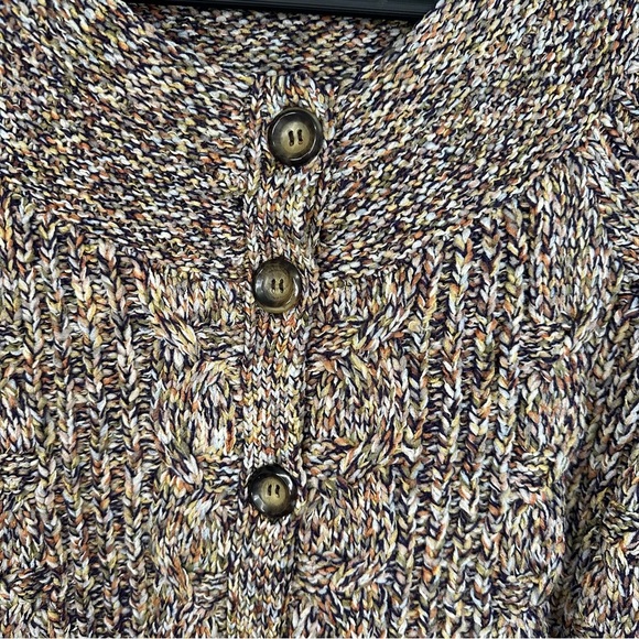 Dress Barn Multi-Color Knit Cardigan – Women's Size 14/16 - Picture 3 of 8